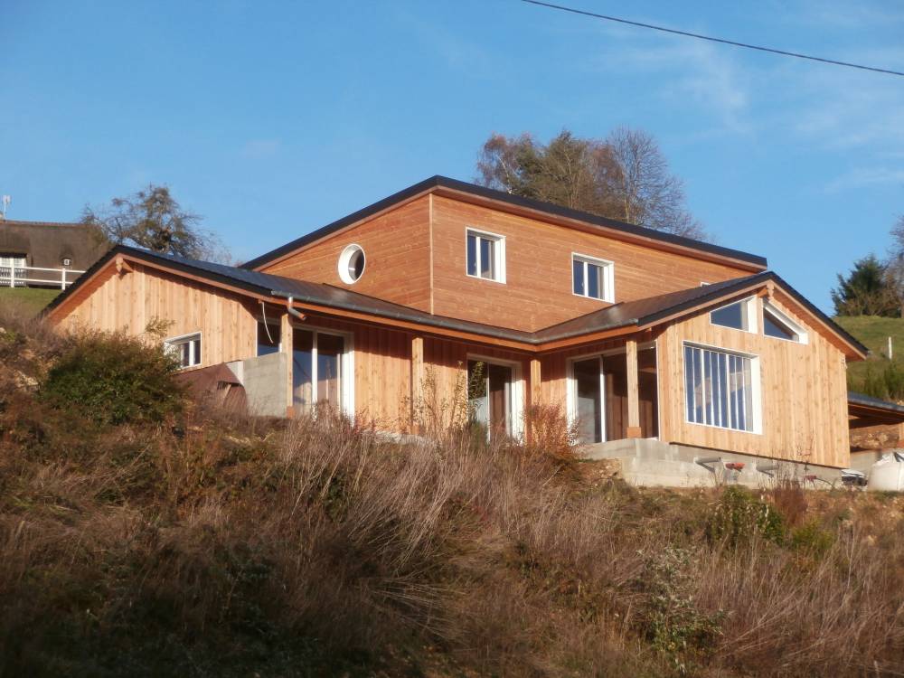 construction de maison en bois