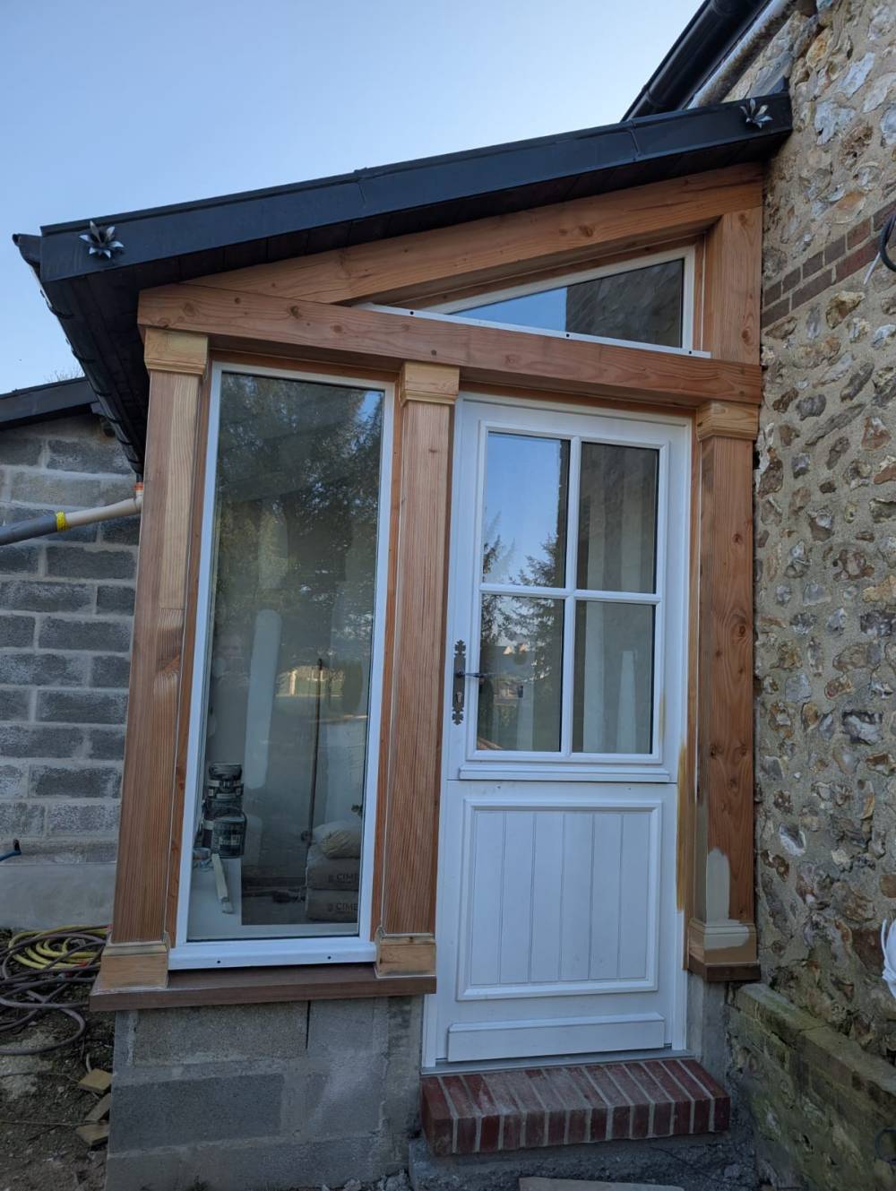 Rénovation ossature bois près de LisieuxJPG