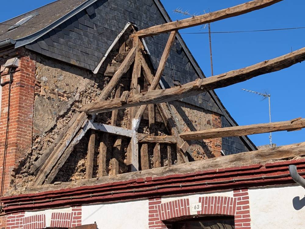 Rénovation de charpente près de Lisieux